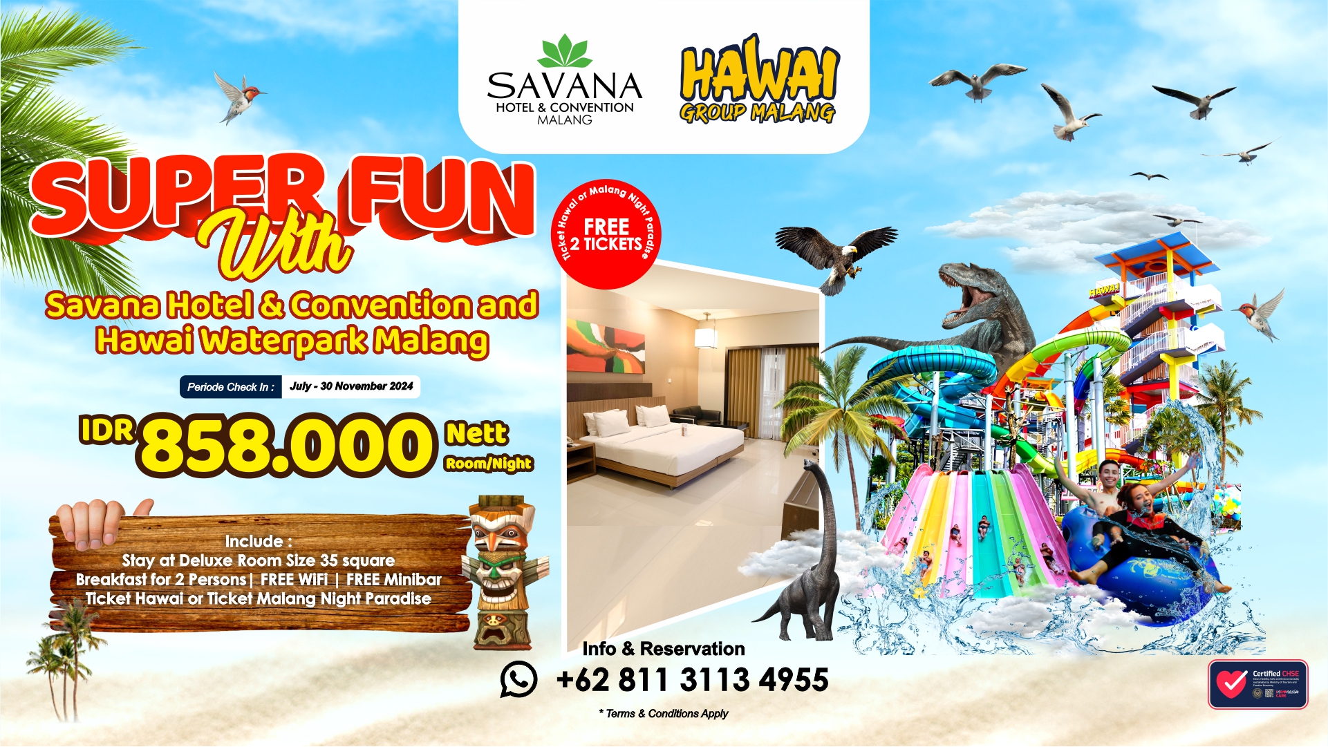 promo room hawai TV lift